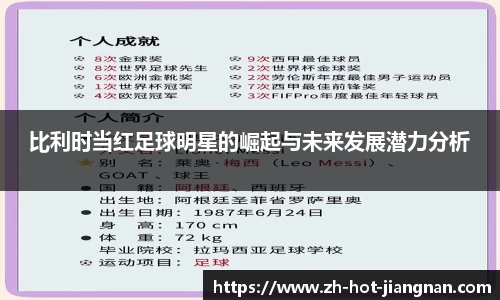 比利时当红足球明星的崛起与未来发展潜力分析